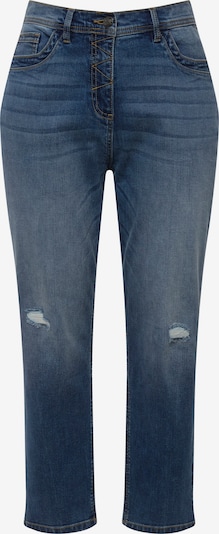 Ulla Popken Jeans in de kleur Blauw denim / Donkerblauw, Productweergave
