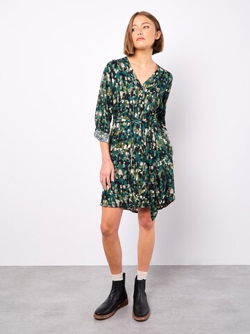 Apricot Jurk ' ' in Groen: voorkant