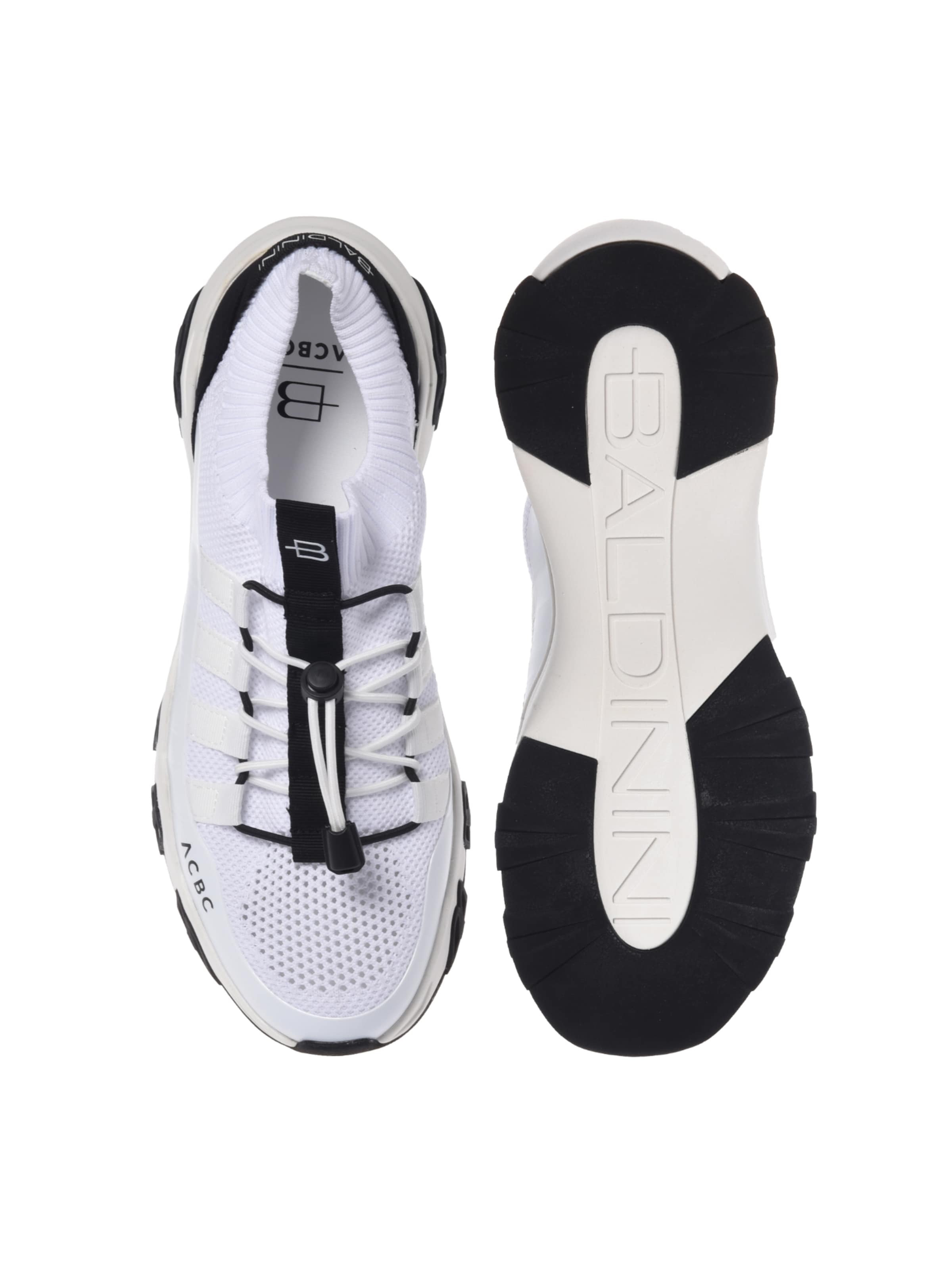 Baskets basses BALDININI en blanc