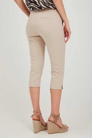 Fransa Slimfit Broek in Beige