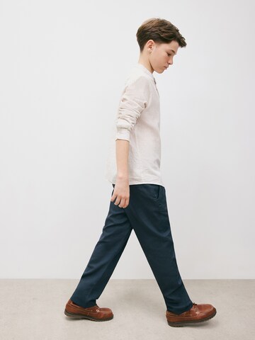 Regular Pantalon 'BOAT' MANGO KIDS en bleu