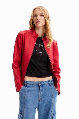 Desigual Tussenjas in Rood: voorkant