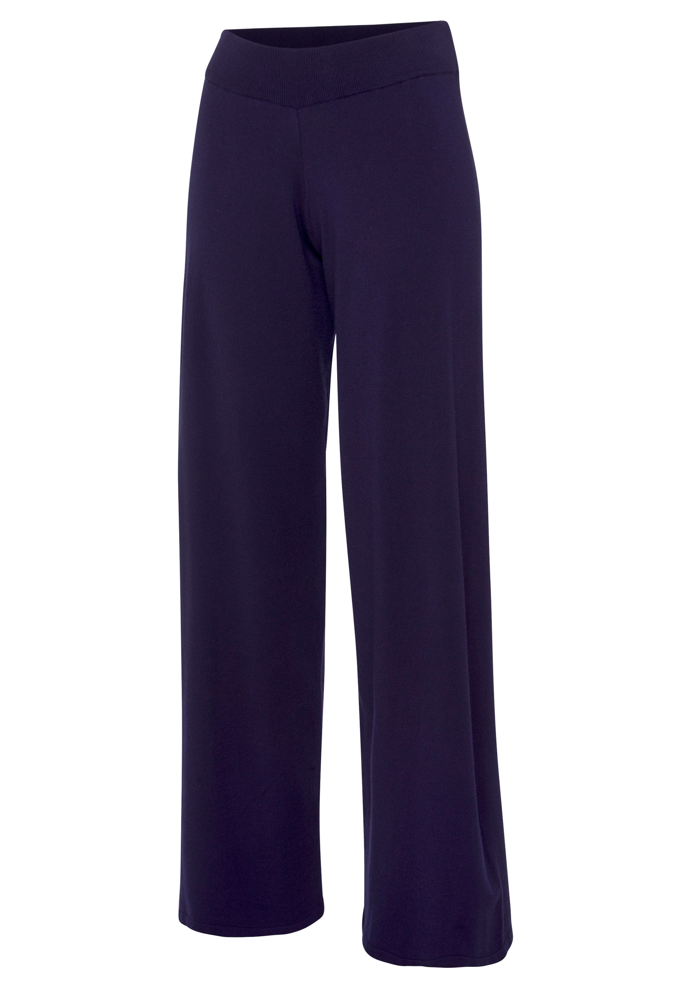 LASCANA - Pierna ancha Pantalón en azul