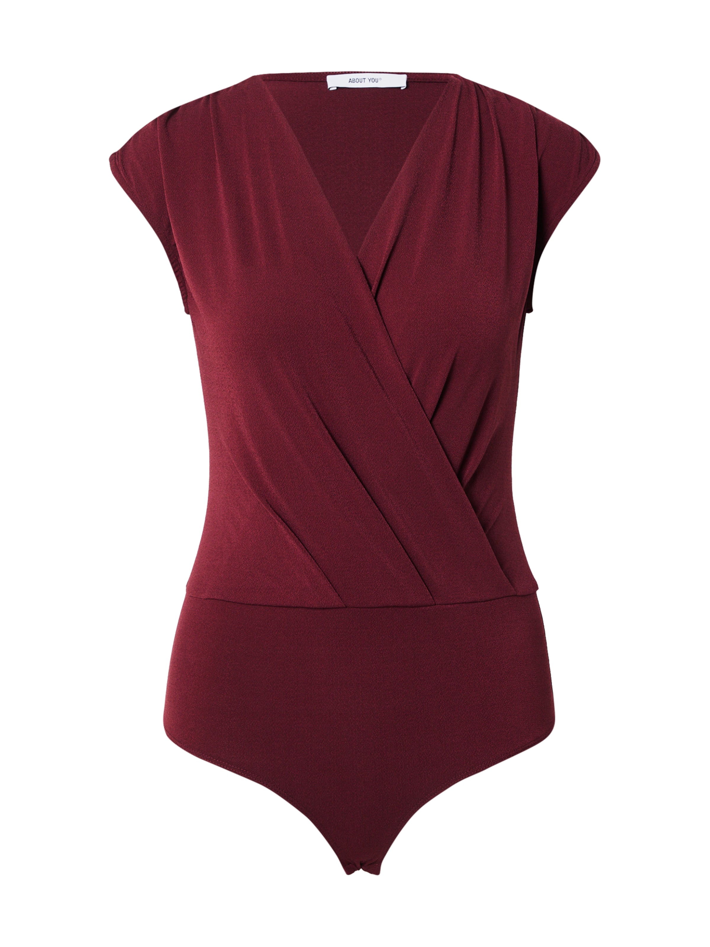 ABOUT YOU Shirt Bodysuit 'Stina' in Red: front