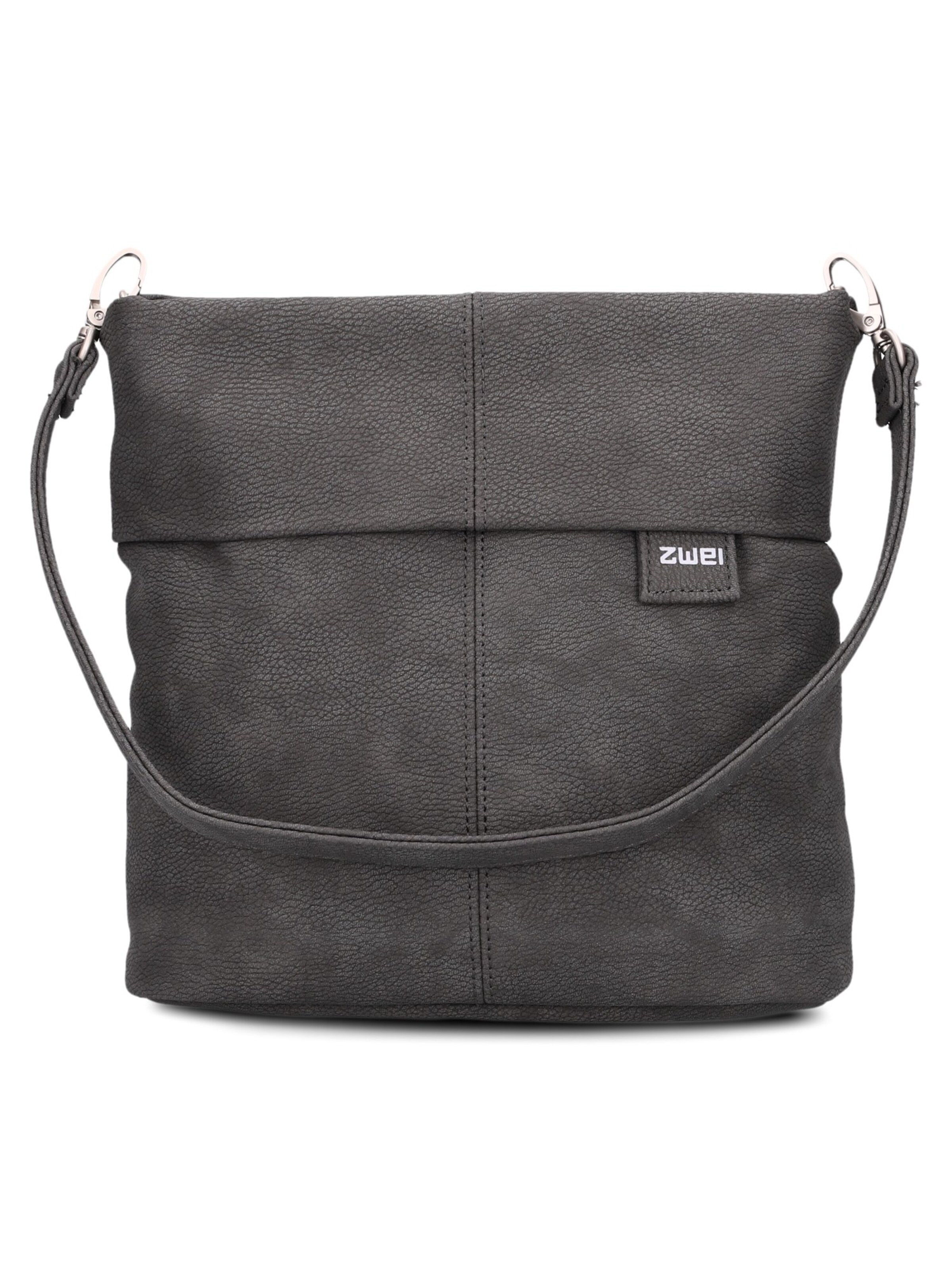 ZWEI - Bolso de hombro 'MADEMOISELLE.M M8' en gris