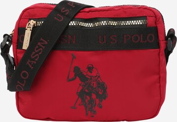 U.S. POLO ASSN. Axelremsväska i röd