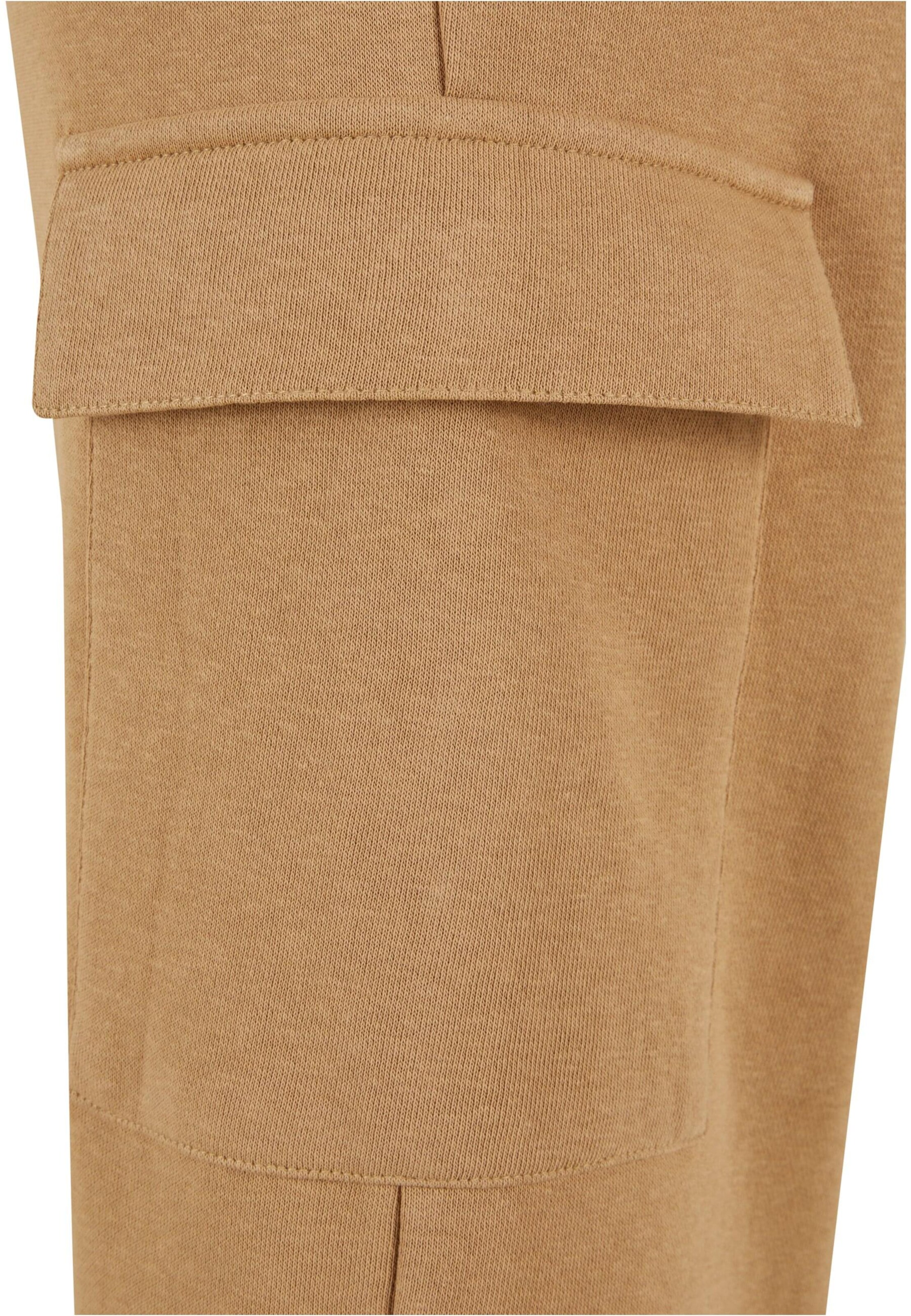 Urban Classics Loose fit Cargo trousers in Beige