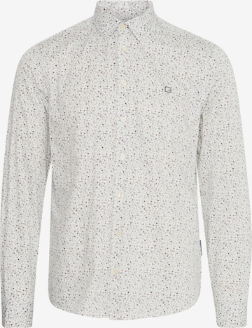 Casual Friday - Regular Fit Camisa 'ANTON' em bege: frente