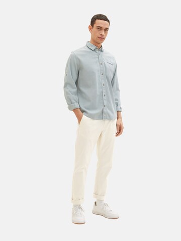 TOM TAILOR Regular fit Button Up Shirt in Green