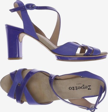REPETTO Sandals & High-Heeled Sandals in 41 in Blue: front