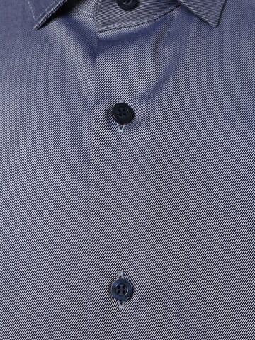 OLYMP Slim fit Button Up Shirt 'Level 5' in Blue