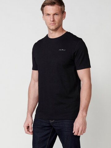 KOROSHI T-Shirt in Schwarz: Vorderseite
