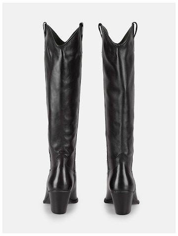 Bottes de cowboy 'Laredo E362' FELMINI en noir