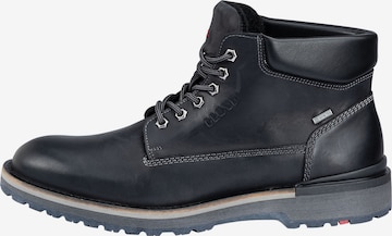 LLOYD Schnürboots 'Varas' in Schwarz: Vorderseite