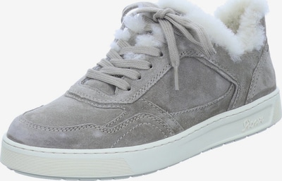 SIOUX Lace-Up Shoes 'Sneaker Low Damen 41721 Echtleder in beige' in 40 in Beige, Item view