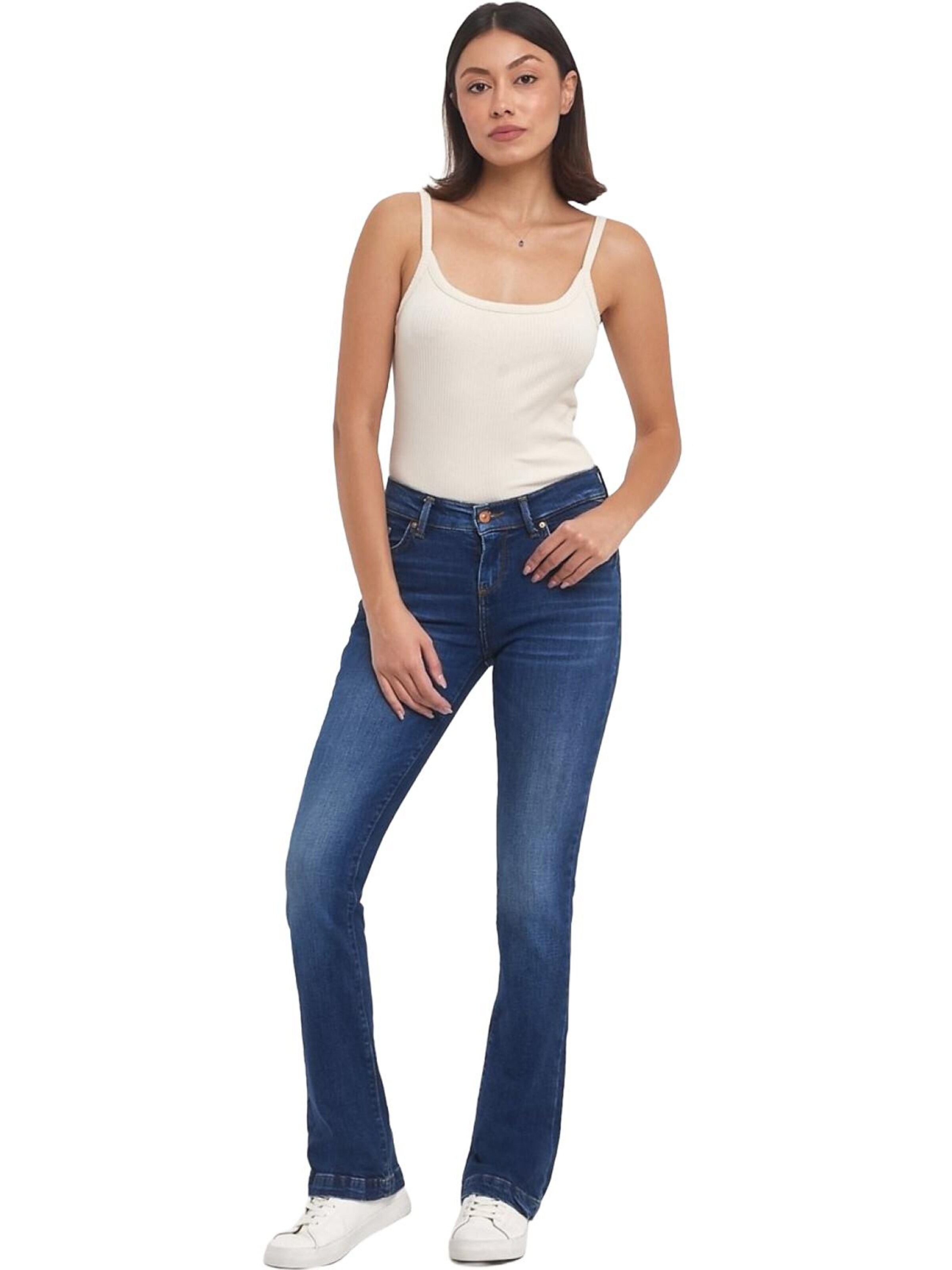 LTB Jeans - Bootcut Vaquero 'LTB Jeans Fallon Schlaghose mit hohem Bund' en azul: frente