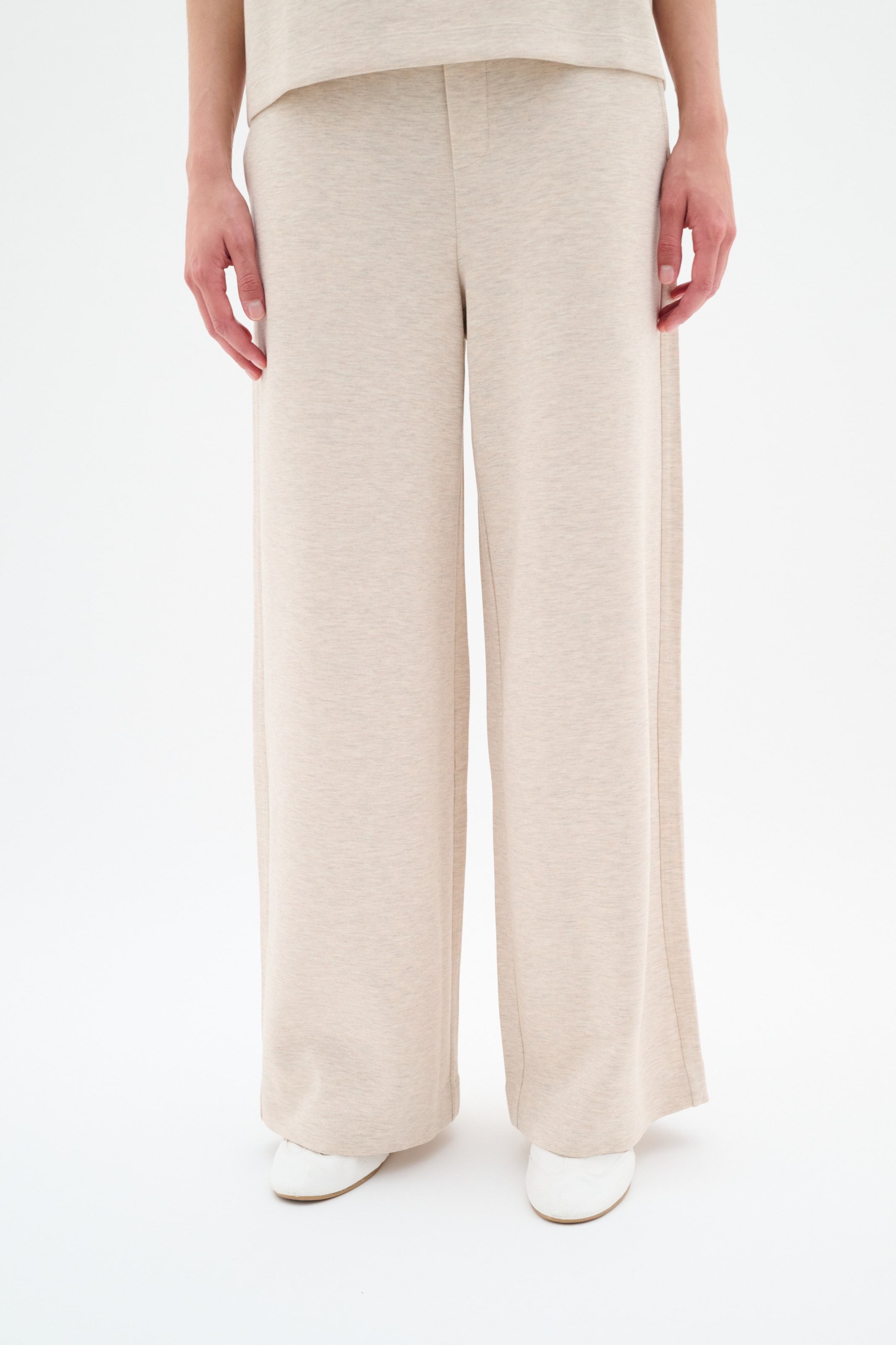 Wide Leg Pantalon InWear en blanc