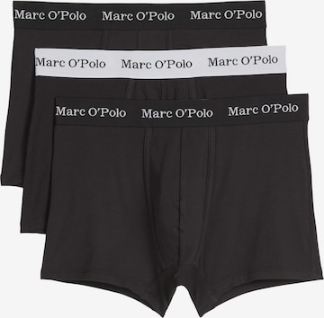 Marc O'Polo - Calzoncillo boxer 'Essentials' en negro: frente