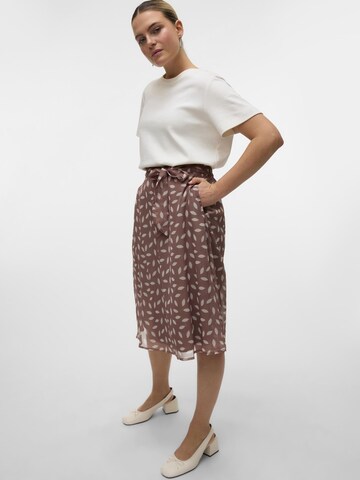 VERO MODA Rok 'VMClementine' in Bruin