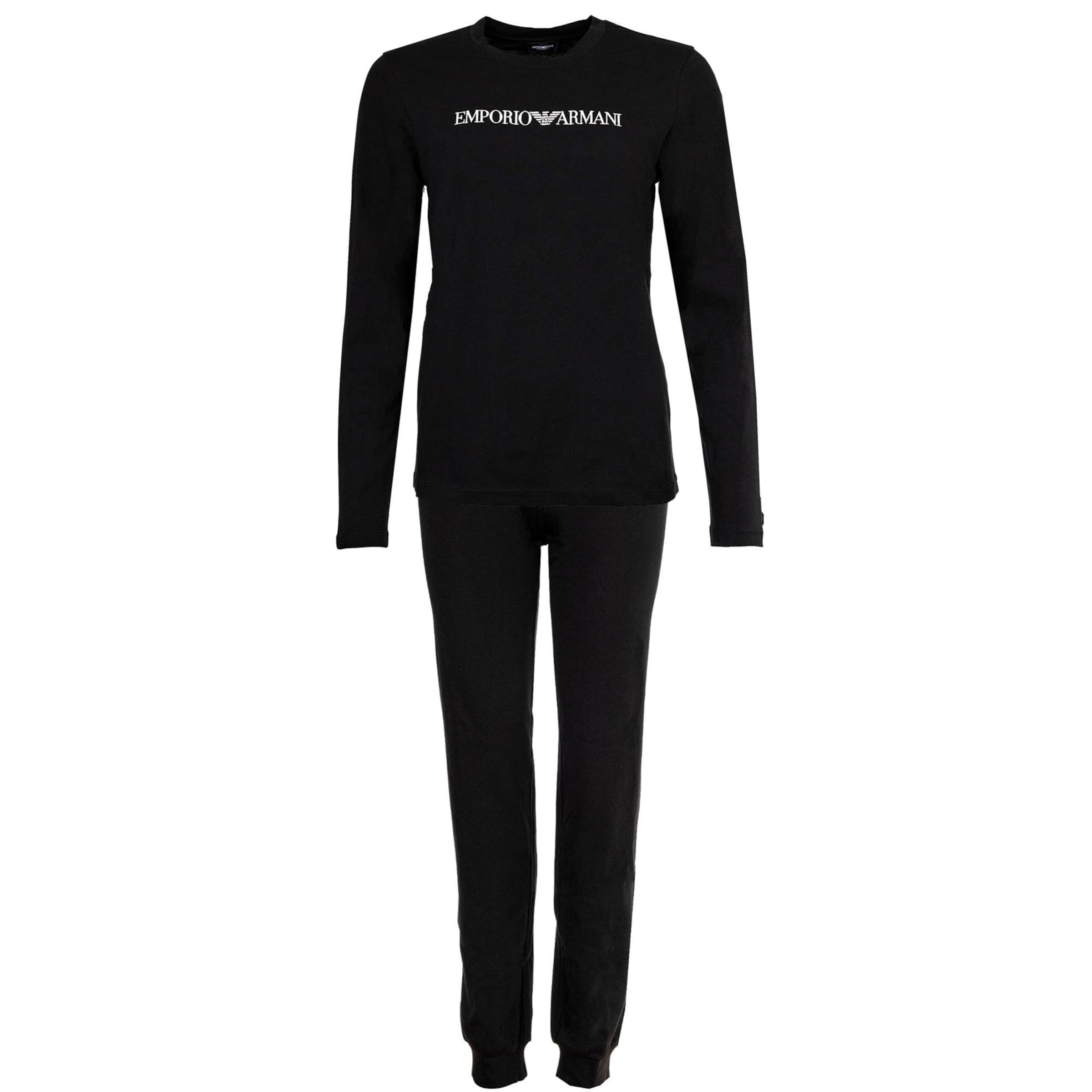 Emporio Armani Pyjamas i sort: forside