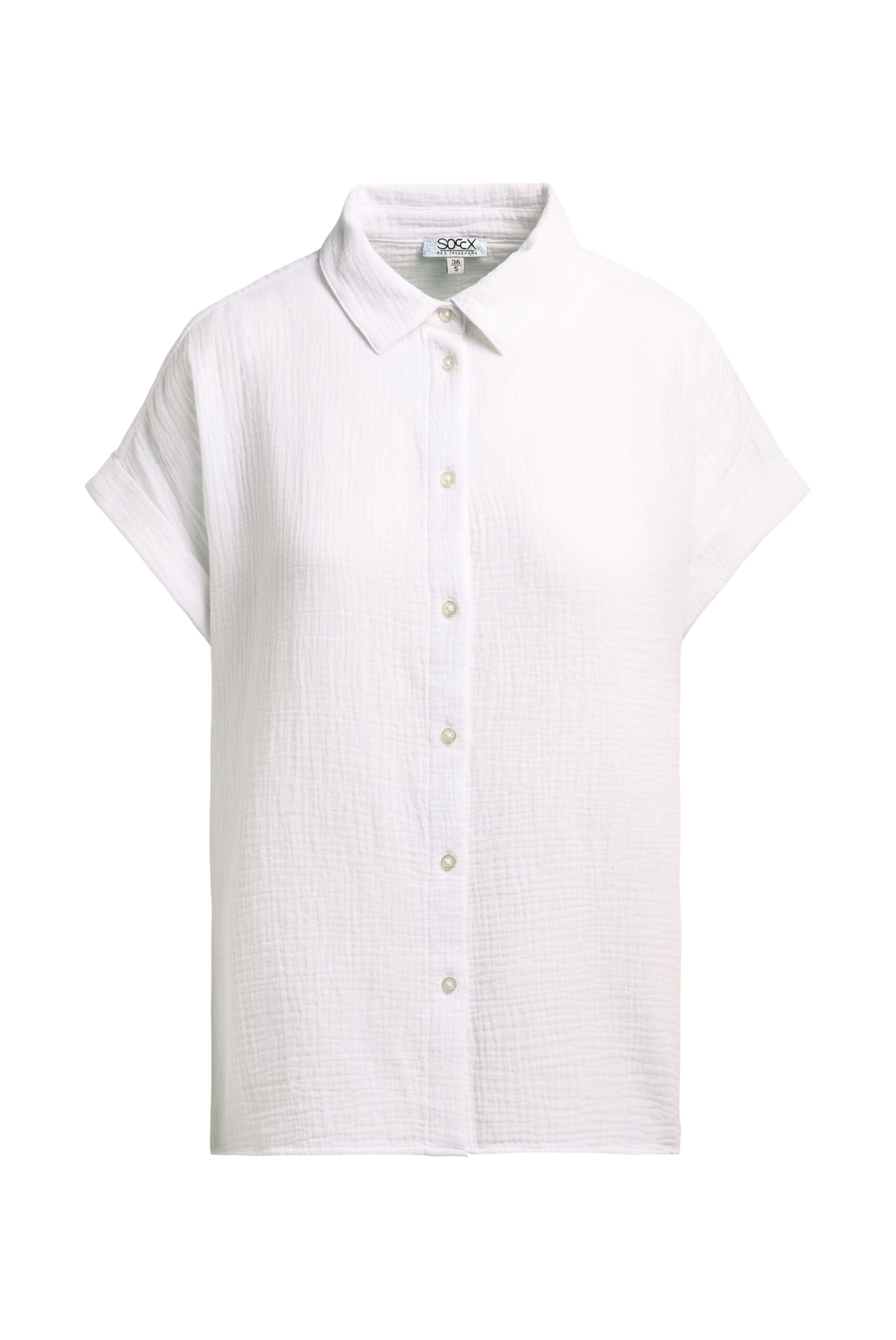 Soccx Blouse in White: front