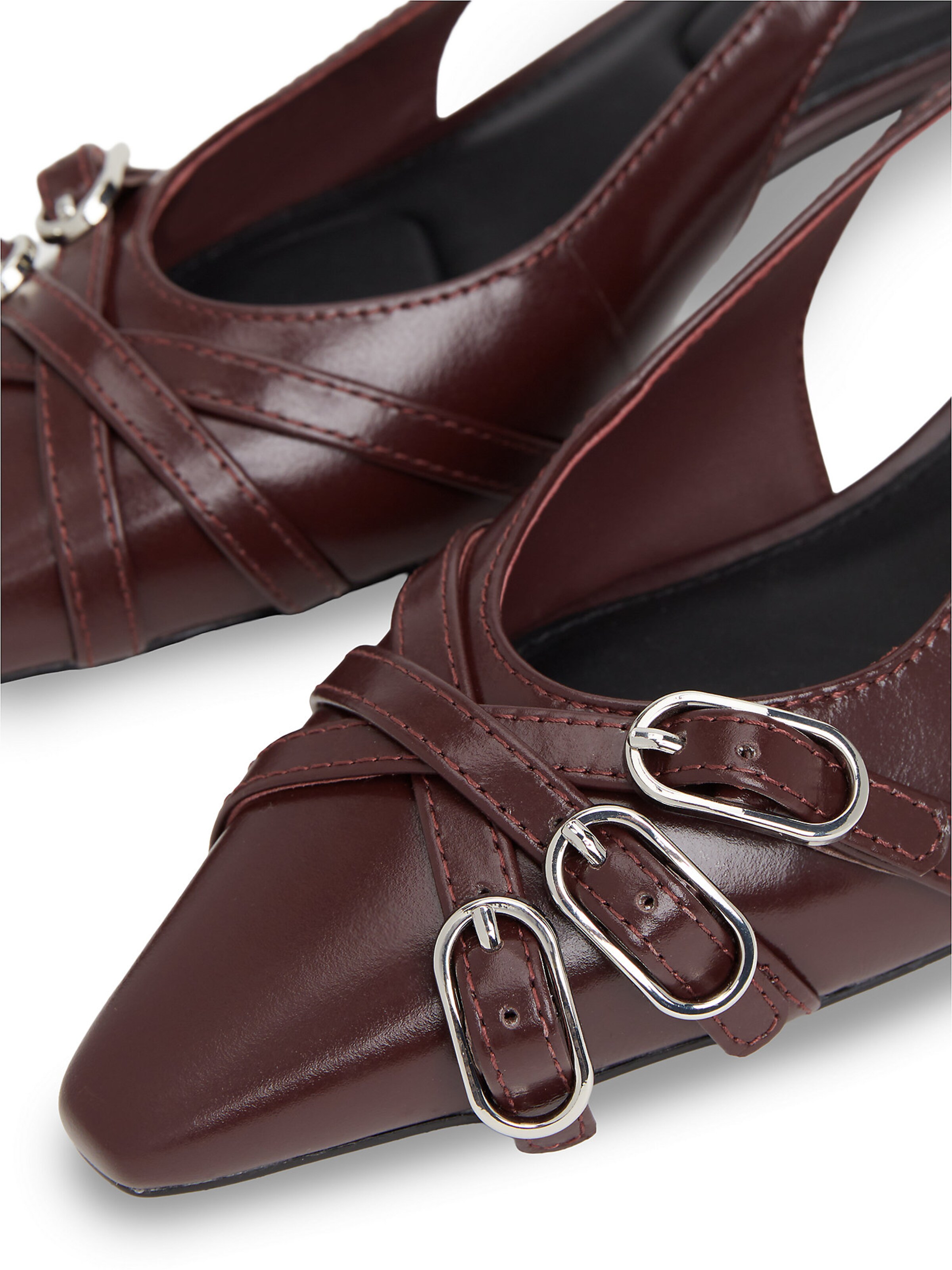 Tommy Jeans Slingback pumps in Red