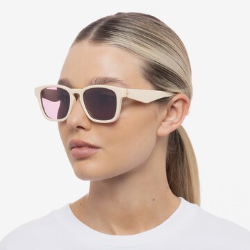 LE SPECS Sunglasses 'Players Playa' in Beige: front