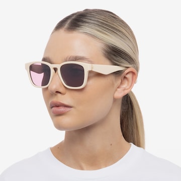 LE SPECS - Óculos de sol 'Players Playa' em bege: frente