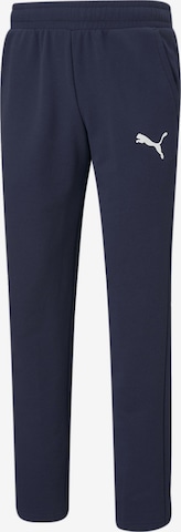 PUMA Regular Workout Pants in Blue: front