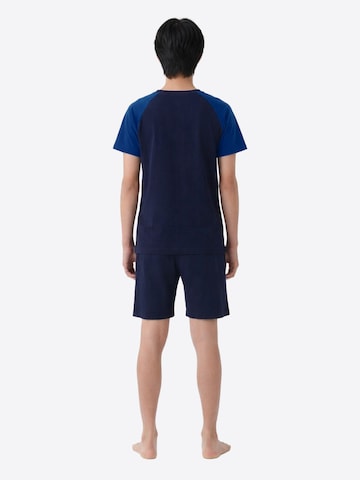 CR7 - Cristiano Ronaldo Nachtkledij ' Boys BASIC Short ' in Blauw