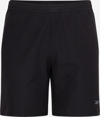 Reebok Športne hlače 'STRENGTH' | siva / črna barva, Prikaz izdelka