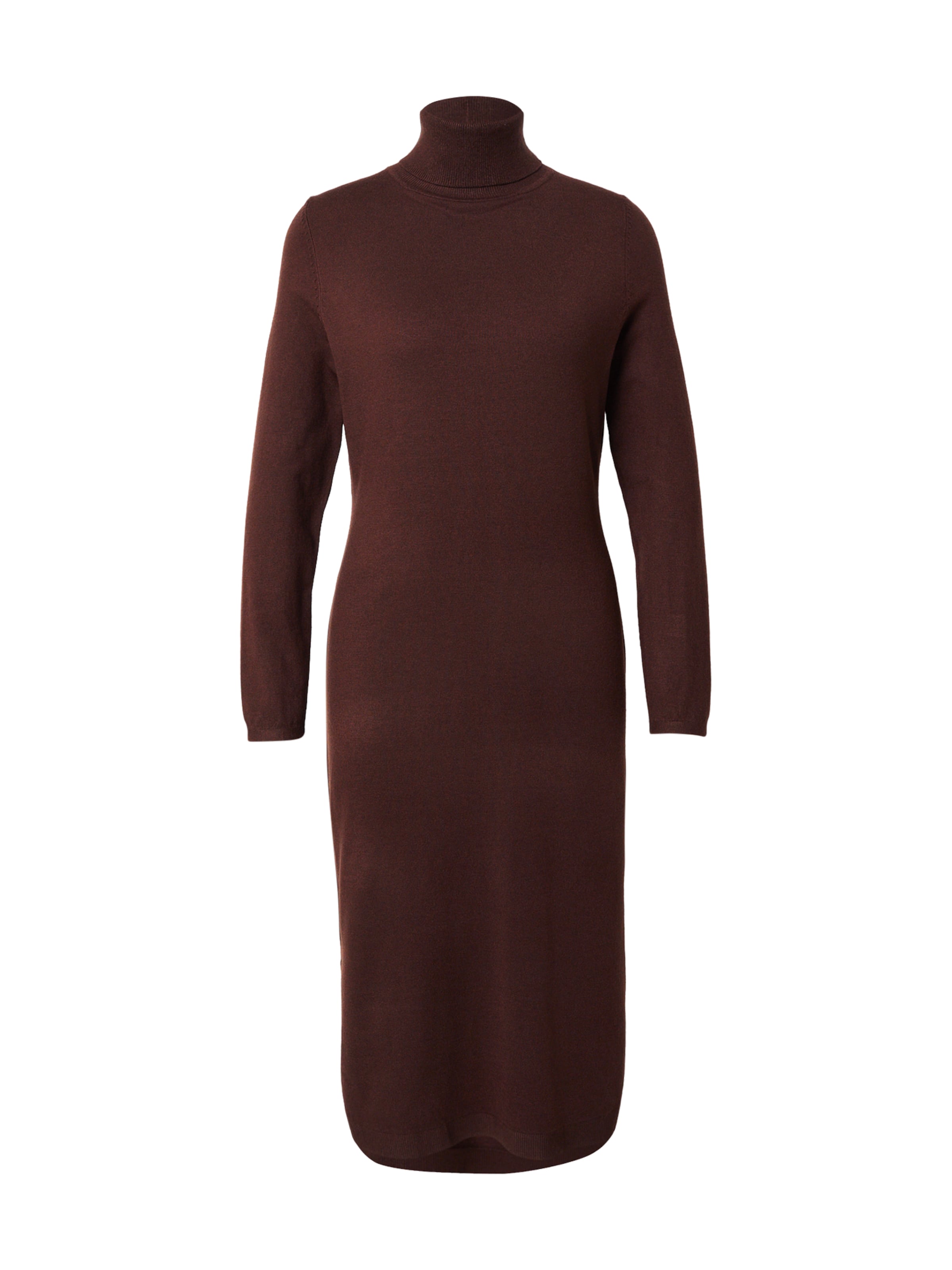 s.Oliver Sukienka z dzianiny w kolorze brązowy: przód