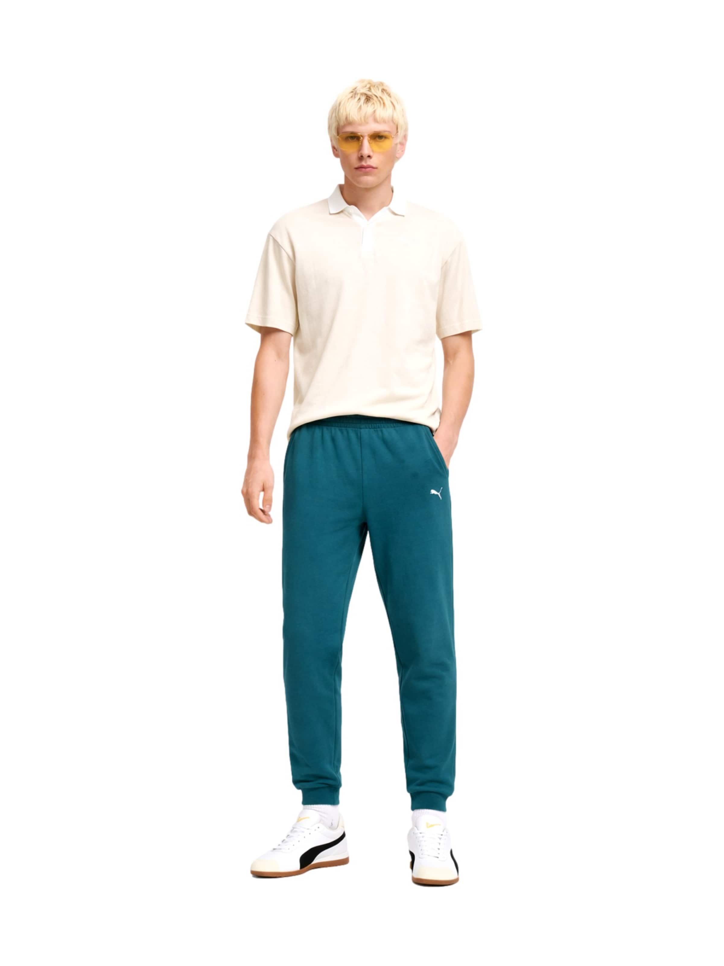 PUMA Tapered Trousers 'ESS ELEVATED' in Green