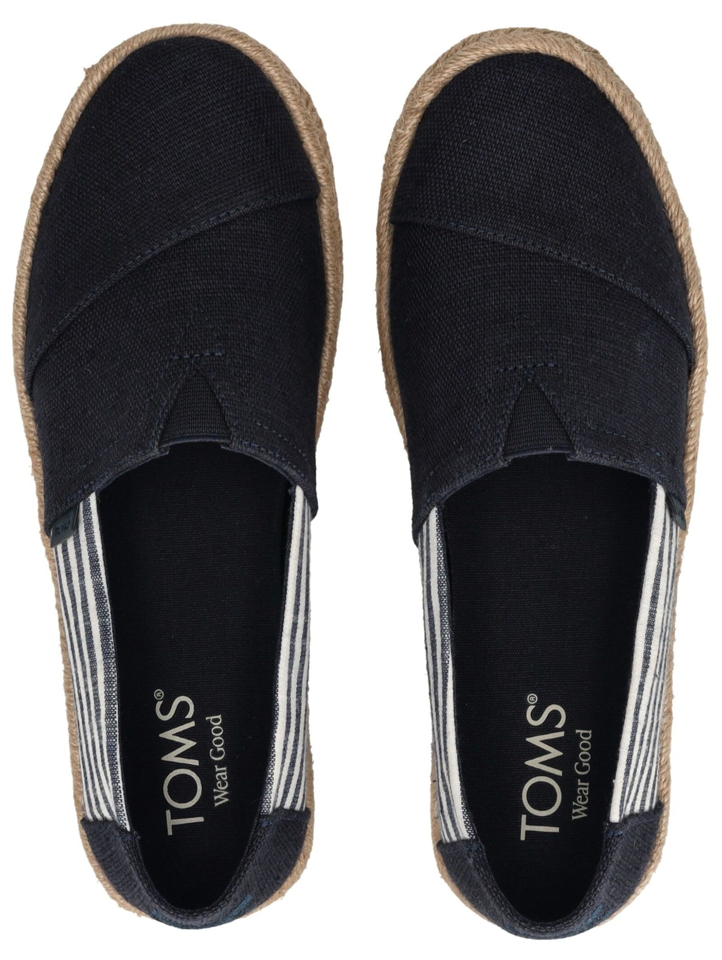 TOMS Espadrilles in Blue