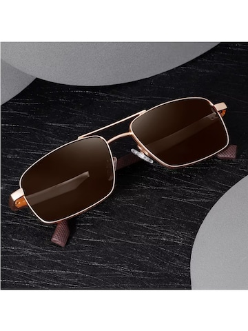 Lunettes de soleil 'Pilotenbrille Polarisierte Pilotensonnenbrille Buugug' VEYREY en marron