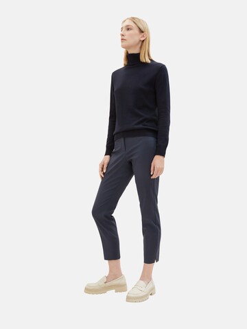 Regular Pantaloni 'Mia' de la TOM TAILOR pe albastru