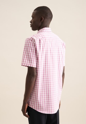SEIDENSTICKER Regular fit Business shirt 'Smart Essentials' in Pink