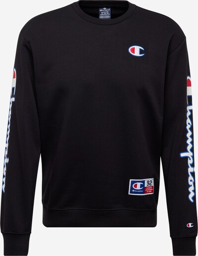 Champion Authentic Athletic Apparel Sweatshirt in Blue / Red / Black / White, Item view