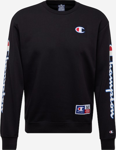 Champion Authentic Athletic Apparel Sweatshirt in blau / rot / schwarz / weiß, Produktansicht