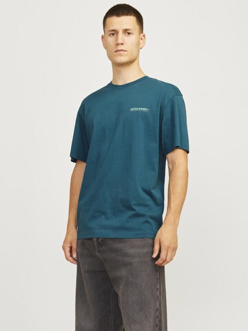 T-Shirt JACK & JONES en bleu : devant