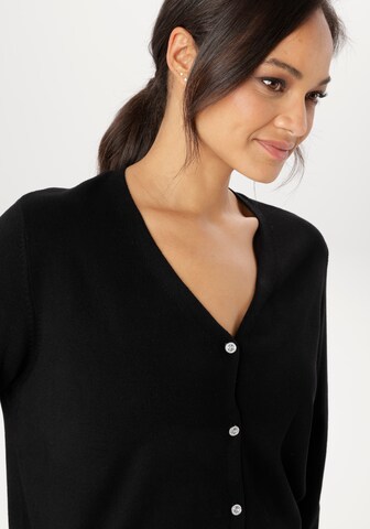 Aniston Strickjacke in Schwarz
