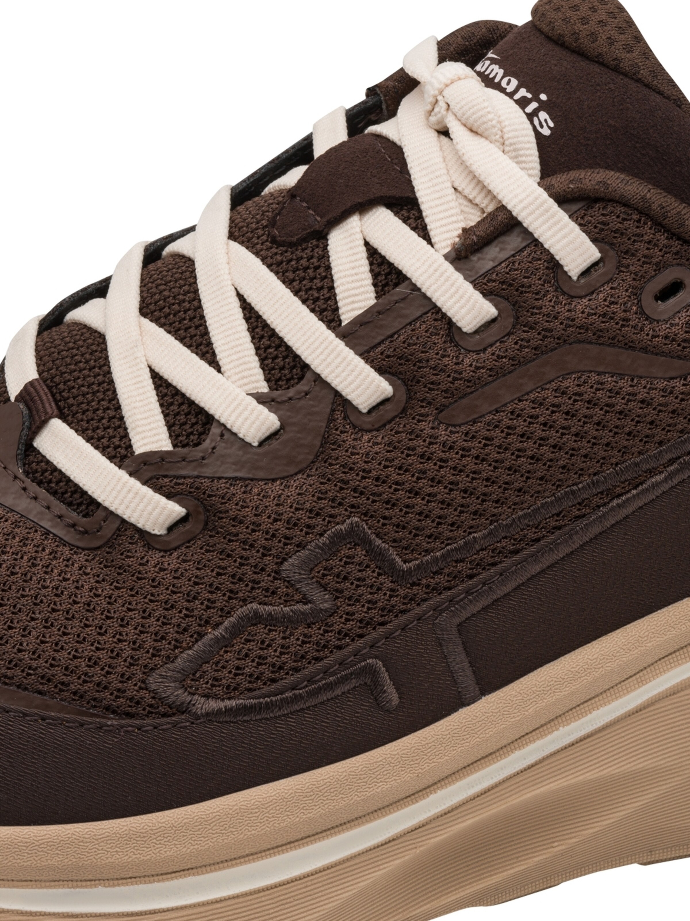 Baskets basses Tamaris en marron