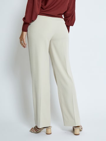 Wide Leg Pantalon à plis 'Livina' minus en beige