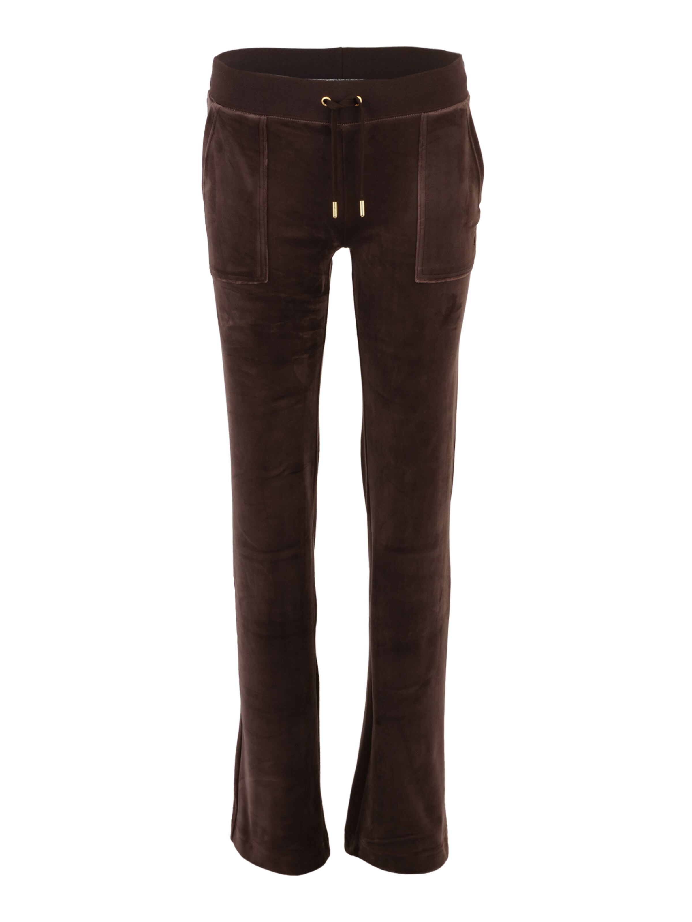 Juicy Couture Tall Boot cut Trousers 'DEL RAY' in Brown: front
