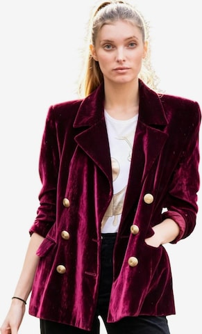 Yesfashion Marynarka w kolorze czerwony: przód