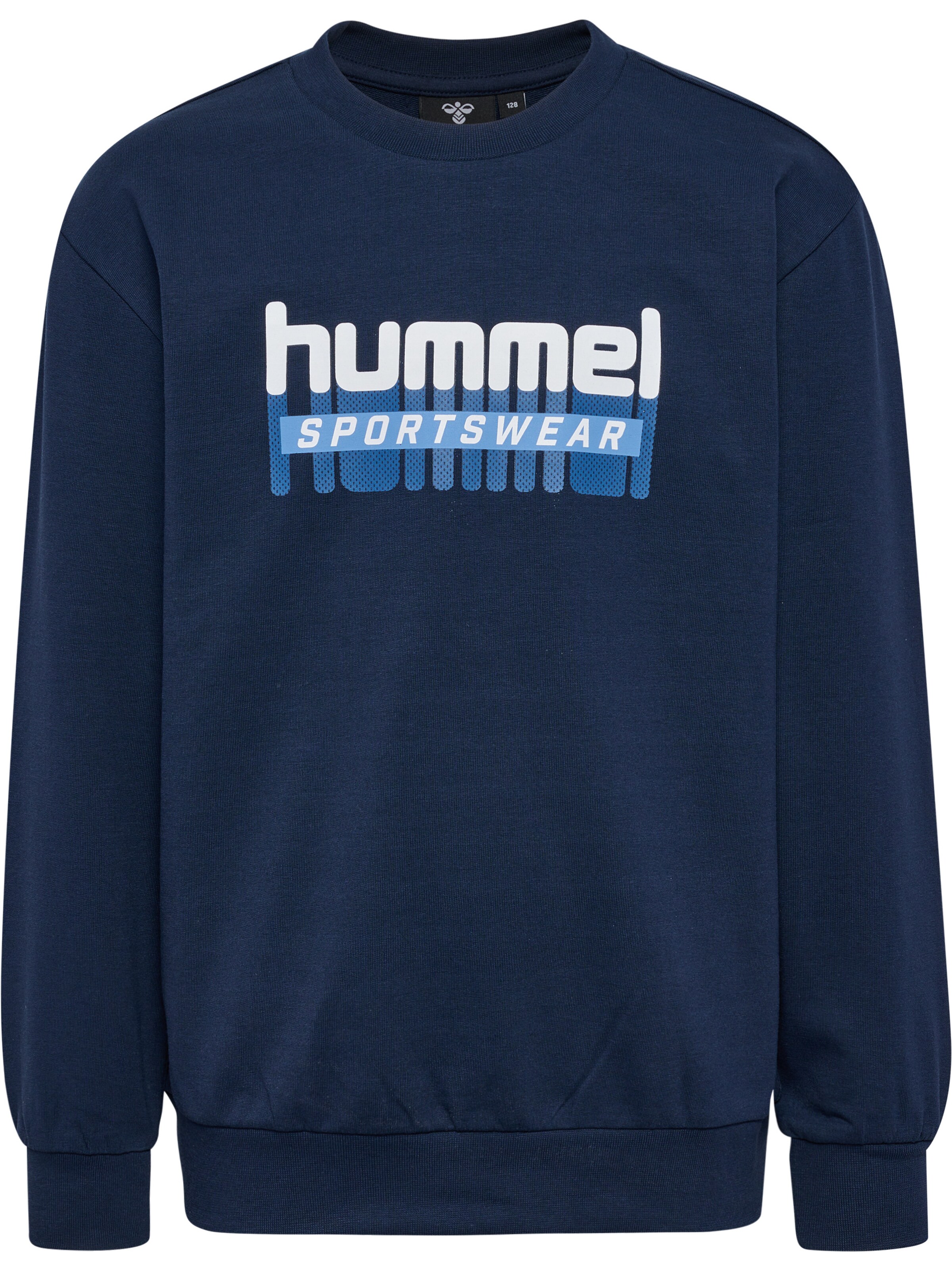 Hummel Sweatshirt 'Tukas' in Blauw: voorkant