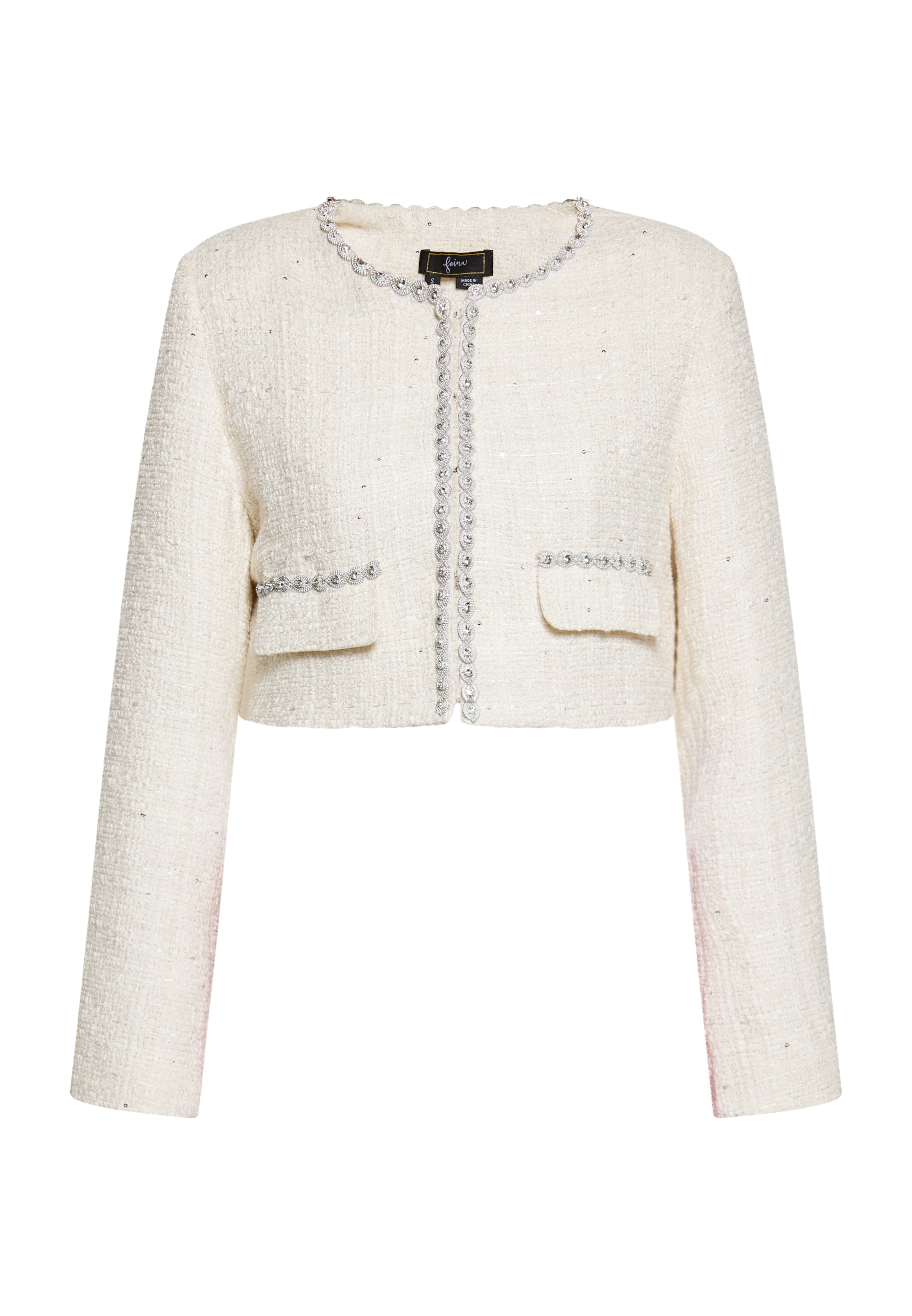 faina Bleiser, värv valge: eest vaates