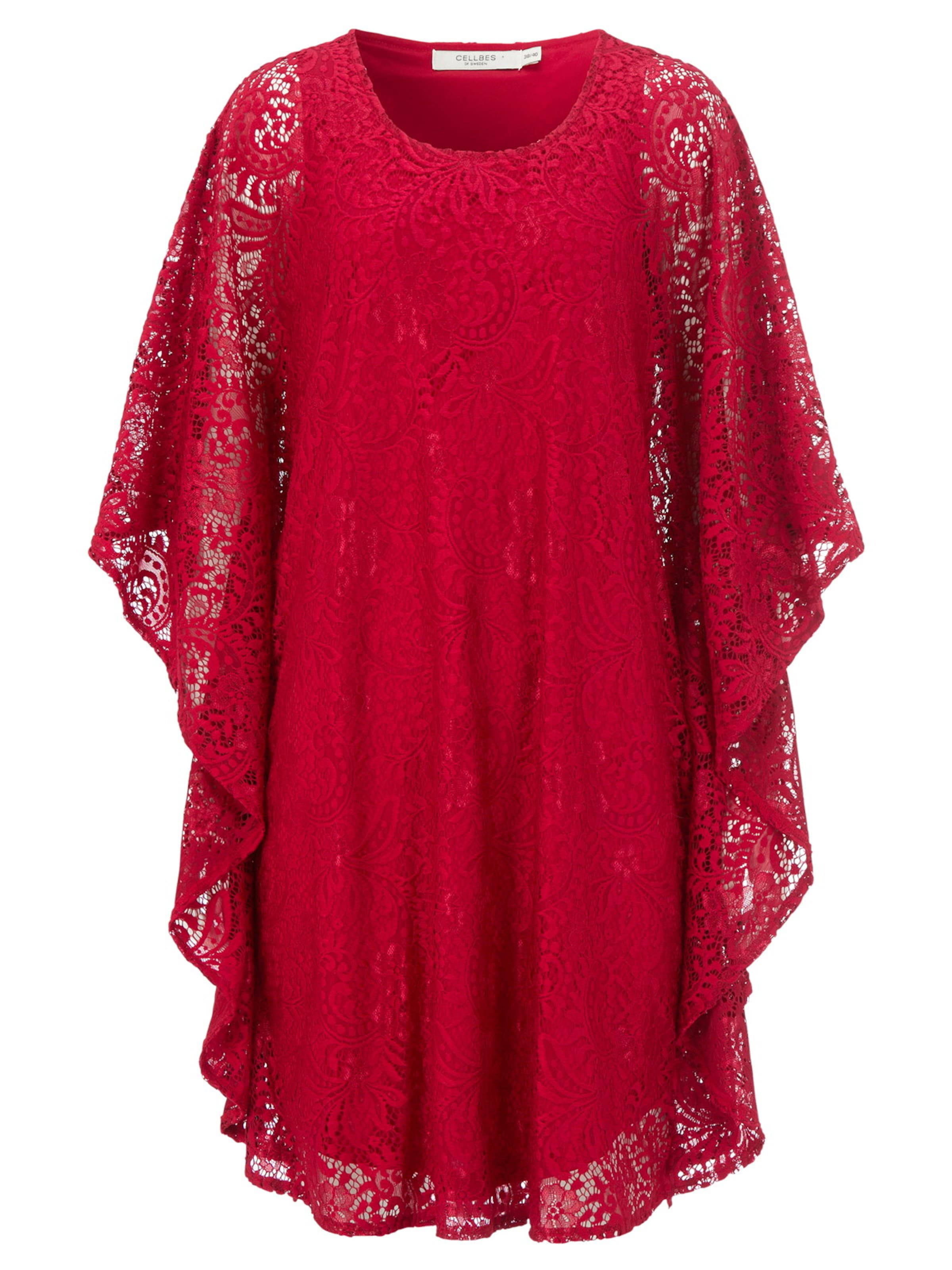 Cellbes of Sweden Jurk in Rood: voorkant