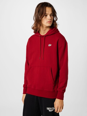PUMA Sweatshirt 'Downtown' in Rot: Vorderseite