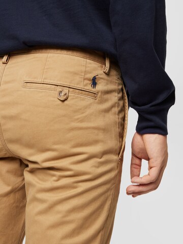 Coupe slim Pantalon chino Polo Ralph Lauren en beige